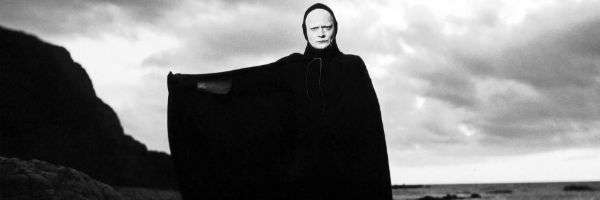 On the beach Death approaches (The Seventh Seal, 1957)