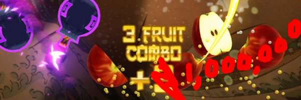 Fruit Ninja Kinect E3 Screenshot