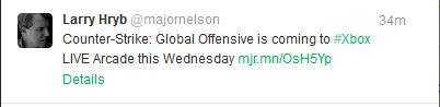 Major Nelson - Tweet