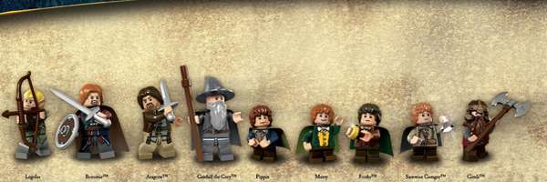 Lego Lord Of The Rings Character Lineup Image 1