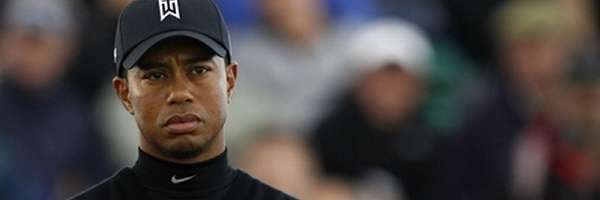 Tiger Woods Sad