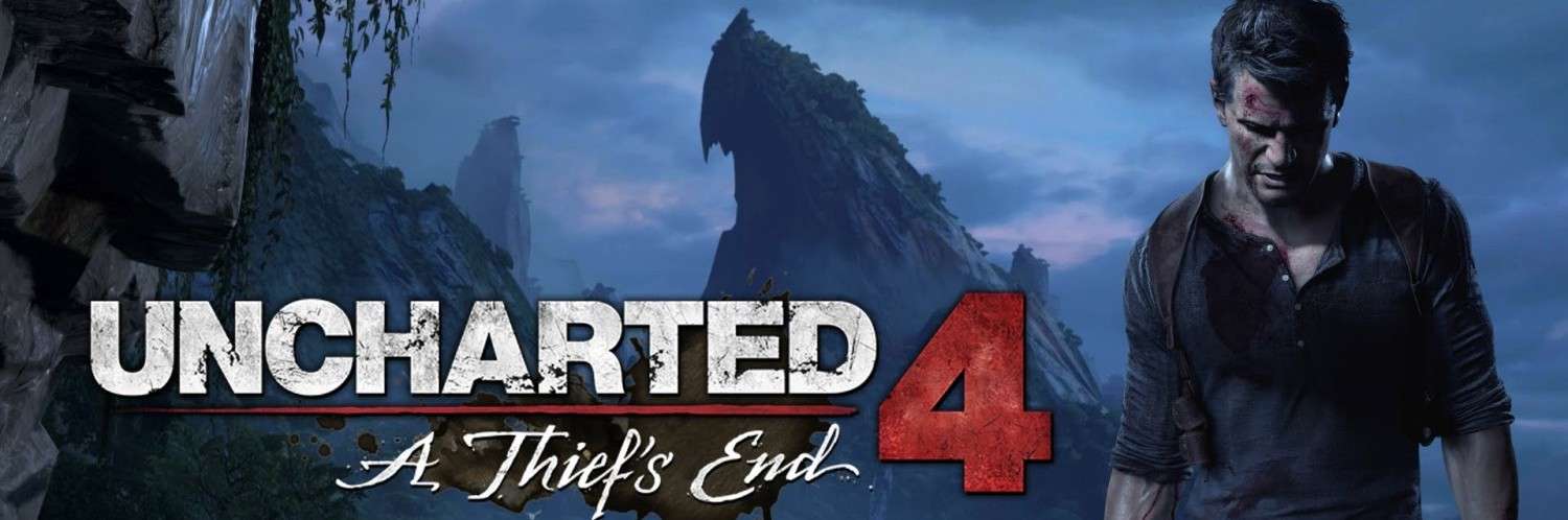 Uncharted 4 A Thief's End [ First Print Blue Case ] (PS4) USED
