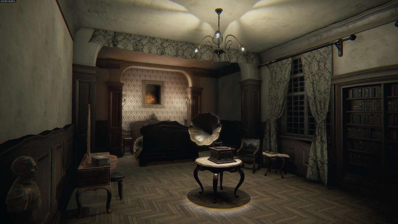 This creepy gramophone features in one of the game's more bizarre mini-puzzles.